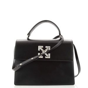 Off-White Jitney 2.8 Handbag. Very Good Condition. Certified Authentic by Rebag.